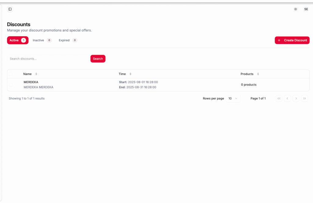 Panduan mengatur Diskon image